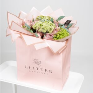 Sympathy Flower Bouquet 8 Glitter Bouquet 23/4, Birthdays and Milestones