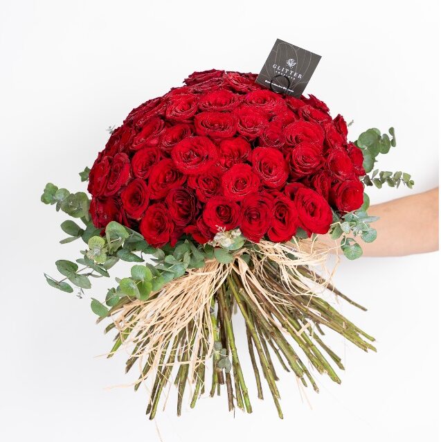 Glitter Bouquet 25 Anniversary Flower Bouquet , Glitter Bouquet 25