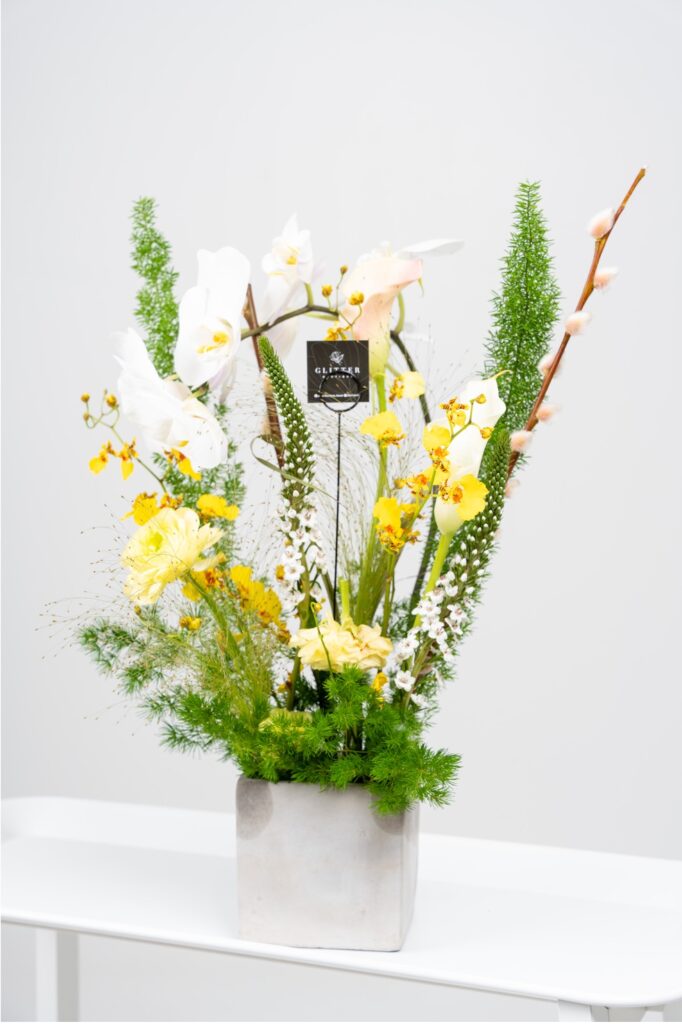 Sympathy Flower Bouquet , Glitter Bouquet 33