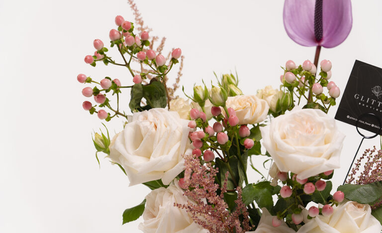 Glitter Bouquet 52, Flower Meanings